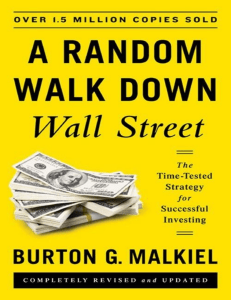 A Random Walk Down Wall Street (Eleventh Edition)