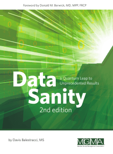 DataSanity 2nd Ed wcover