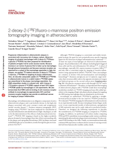 2-deoxy-2-[18F]fluoro-D-mannose positron emission tomography imaging in atherosclerosis