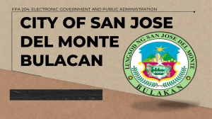 City of San Jose Del Monte Bulacan