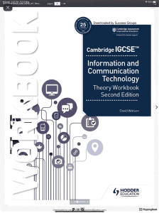 IGCSE - ICT - Workbook - Theory