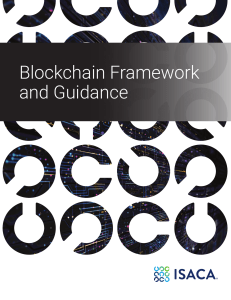 Blockchain Framework and Guidance