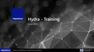 Hydra - Introduction v062722