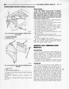 Service Manual Section for SKIM