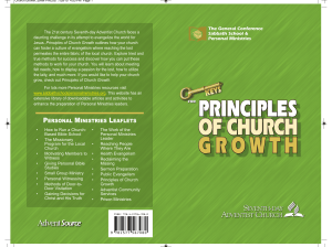 Principles of Church Growth