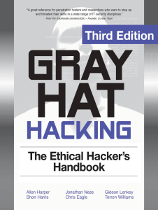 gray hat hacking 3rd Edition
