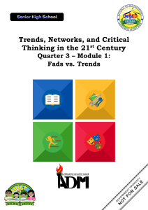 Trends ADM Bataan Module 1