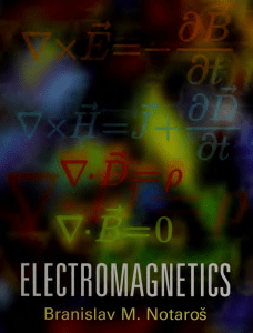 Branislav M Notaros Electromagnetics