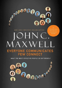 Connecting with Others-John C. Maxwell