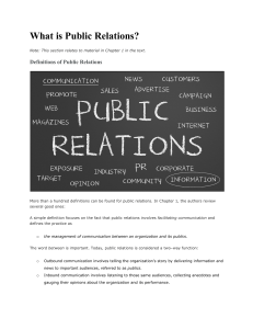 JTC350 Module1 Nature-of-Public-Relations