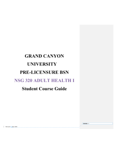 Student Course Guide-NSG320