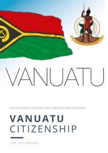 Vanuatu-Brochure