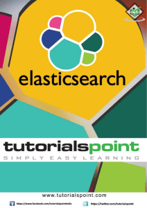 ElasticSearch tutorialspoint