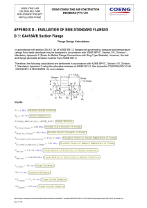 Flange Calc