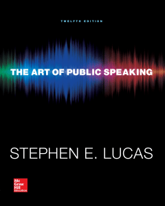 [Stephen E Lucas] The Art of Public Speaking