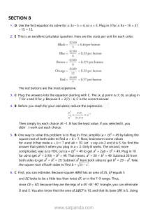sat math practice test 4 answers www.satpanda.com