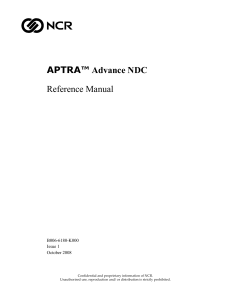 Aptra Advance NDC Reference Manual