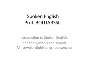 Introduction- Phonetic symbols and sounds(9)