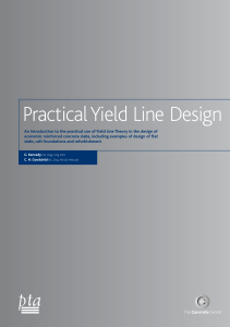 Yield Line Design