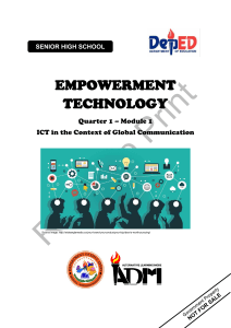 EmpowermentTechn q1 mod1 ICTintheContext v5