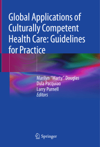 Global Applications of Culturally Competent Health Care Guidelines For Practice