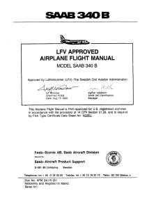 Saab 340 AFM