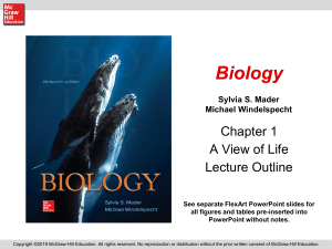 Mader Biology 13e PPT Ch01 a