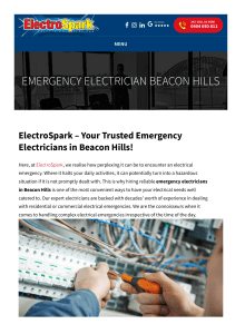Emergency electrician beacon hills