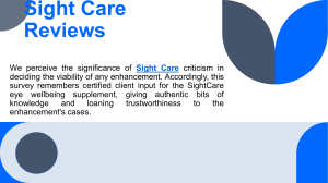 Sight Care Reviews (Warning Controversial 2024) 