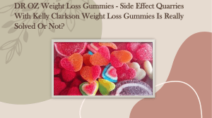 Dr OZ Keto Gummies Weight Loss
