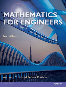 Mathematics for Engineers Textbook