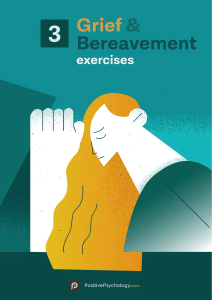 Grief & Bereavement Exercises: Workbook for Coping