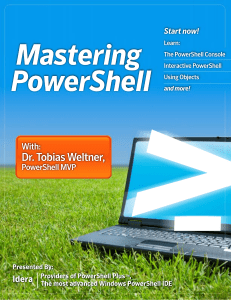 Mastering-PowerShell