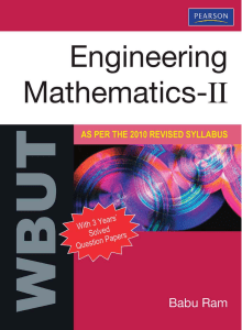 pdfcoffee.com babu-ram-engineering-mathematics-ii-for-wbut-pearson-education-2011-pdf-free