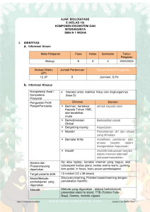 MODUL AJAR EKOSISTEM BIO FASE E SMT2