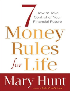 7 money rules for life   how to take control of your financial future ( PDFDrive )