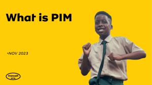 What is PIM