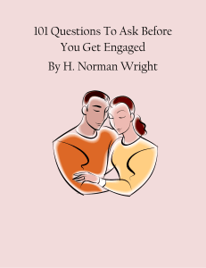 101 Questions To Ask Before You Get Engaged