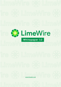 LimeWire Whitepaper 1.0