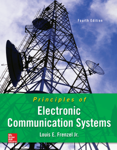Principles of Electronic Communication System by Louies