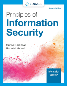 Michael E. Whitman, Herbert J. Mattord - Principles of Information Security-Cengage (2022)