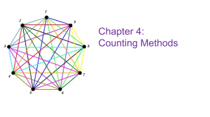 Chapter 4 Combinatorics