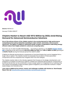 Chiplets Market Trends: Forecasting the Future of Semiconductor Integration