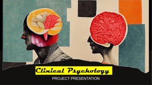  Formulation Case in Ps5Clinical Psychology - Presentation. Final (1)