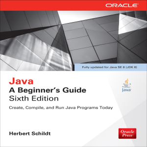 java-a-beginners-guide