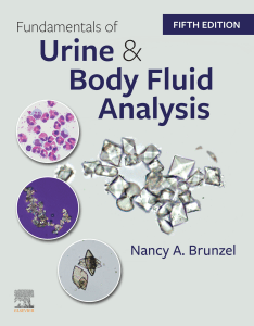 Fundamentals of Urine and Body Fluid Analysis (Nancy A. Brunzel) 