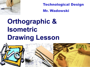 orthographic projection lesson revised