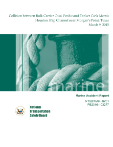 Case Study - Conti Peridot v. Carla Maersk