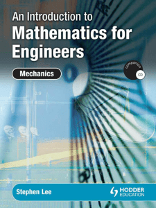 An Introduction to Mathematics for Engineers   Mechanics ( PDFDrive )