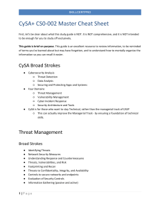 CySA-Master-Cheat-Sheet